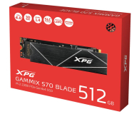 ADATA 512GB M.2 PCIe Gen4 NVMe GAMMIX S70 Blade - 713521 - zdjęcie 6